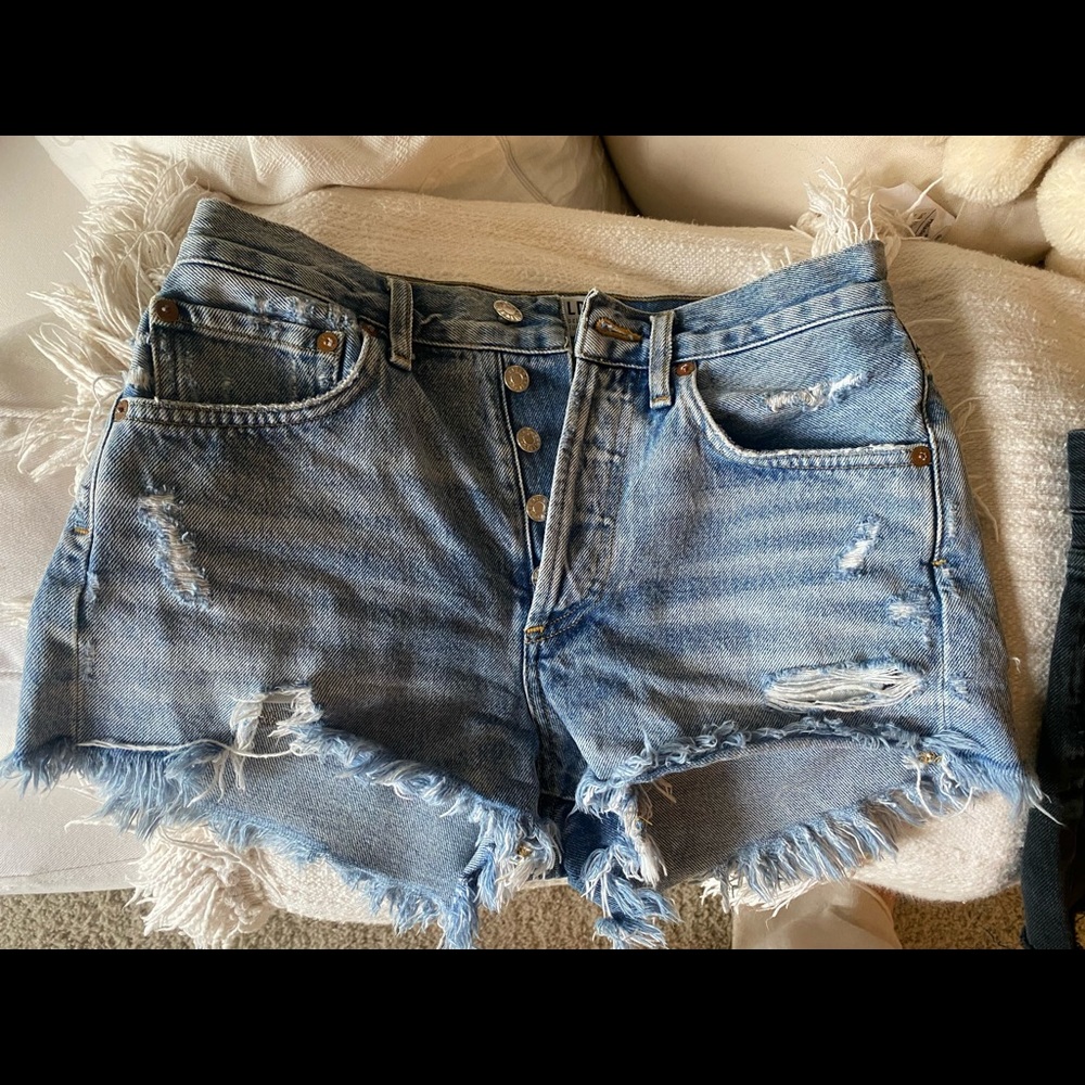 SOLD Agolde Parker Vintage Cut Off Short in Swapmeet 23